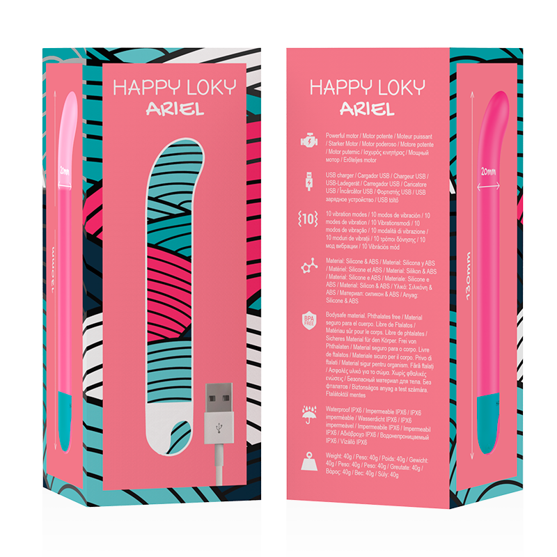 Happy Loky Ariel G Spot Vibrator - 5