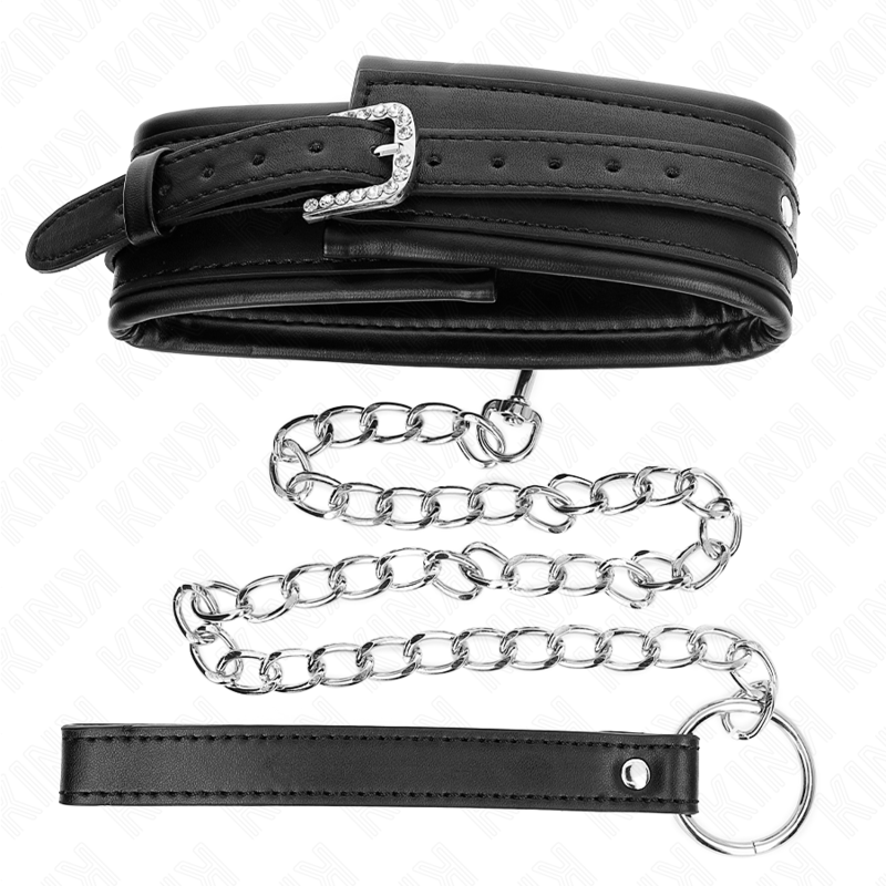 Necklace With Shiny Buckle Strap 65 Cm 48 5 Cm X 5 3 Cm - 5