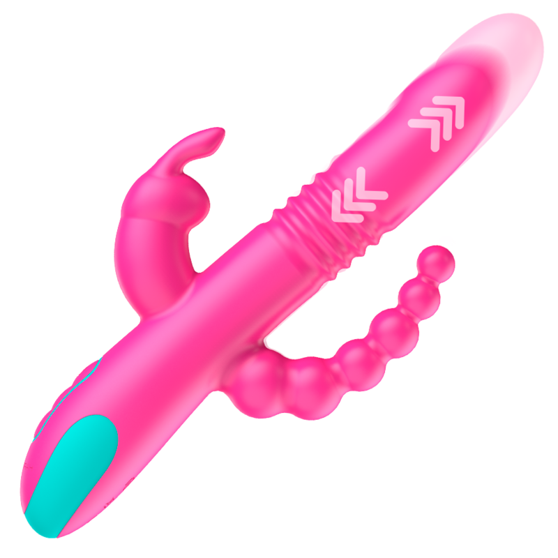 Happy Loky Donald Triple Stimulation Anal G Spot Clitoris Watchme Remote Control - 2