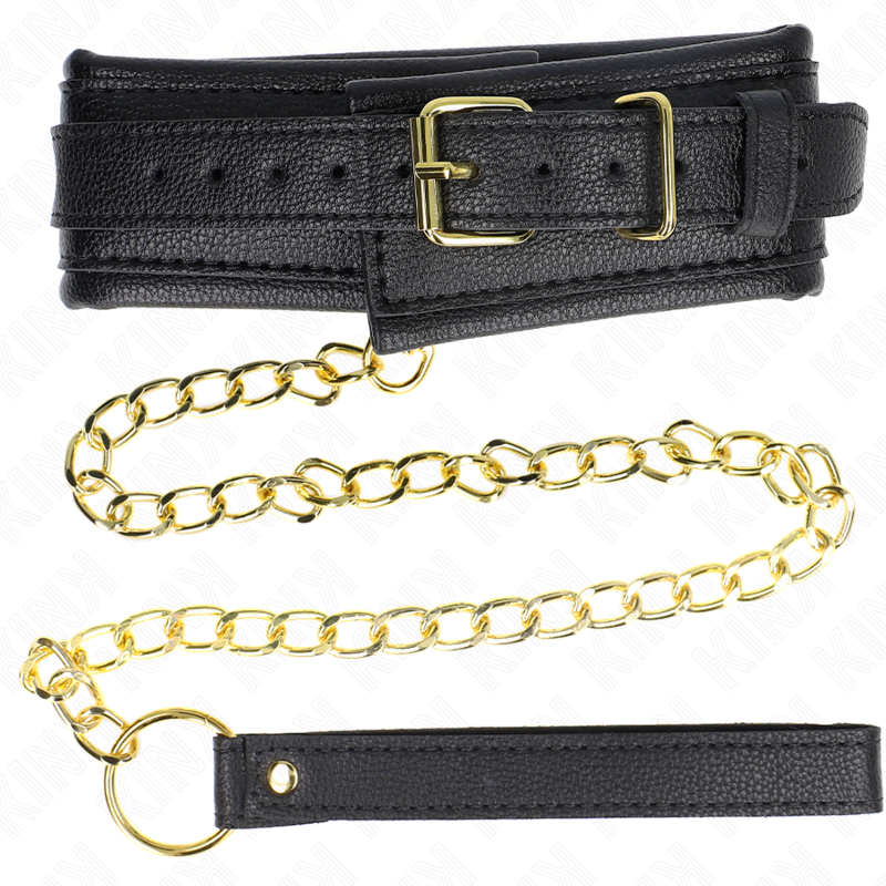 Necklace With Sponge Imitation Leather Strap Adjustable 37 54 Cm X Cm - 2