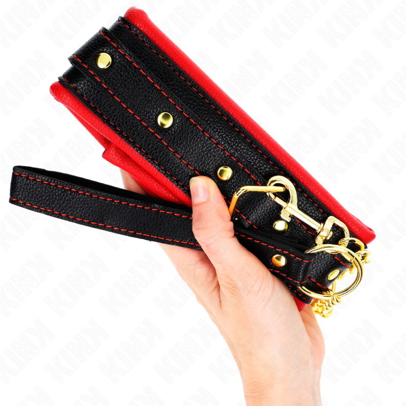 Necklace With Sponge Imitation Leather Strap Adjustable 37 54 Cm X Cm - 5