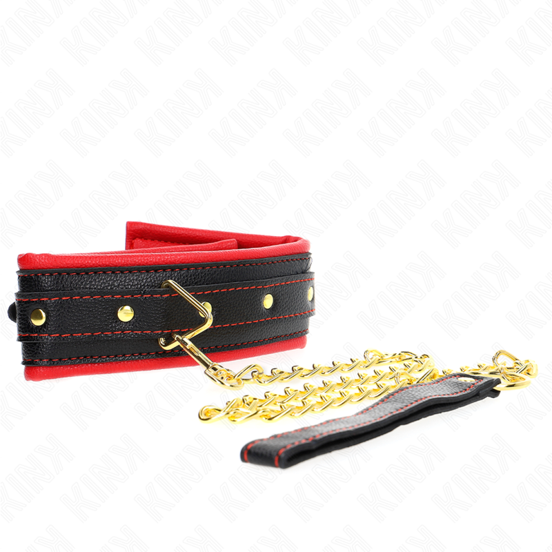 Necklace With Sponge Imitation Leather Strap Adjustable 37 54 Cm X Cm - 3