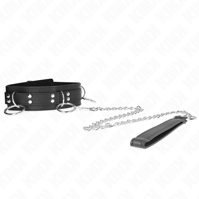 3 Ring Slavery Necklace With Strap 80 Cm 53 X Cm - 3