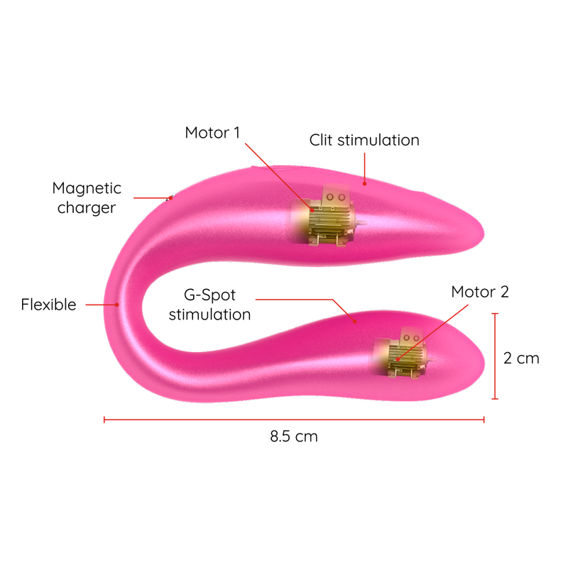 Oninder Lisboa G Point Clitoris Stimulator Free APP - 3