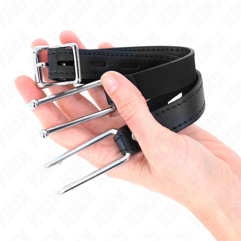 Metal Hook 11 Cm With Leatherette Strap Adjustable 39 58 Cm X 2 Cm - 3