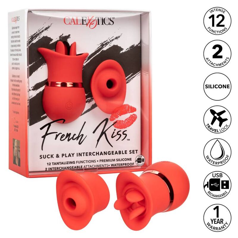 Calexotics French Kiss Suck Play Set - 2