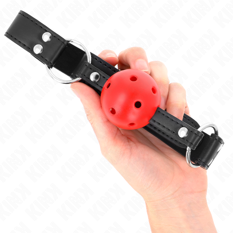 Breathable Ball CM With Double Rivet Leather 62 x 2 CM Adjustable 42 58 CM - 4