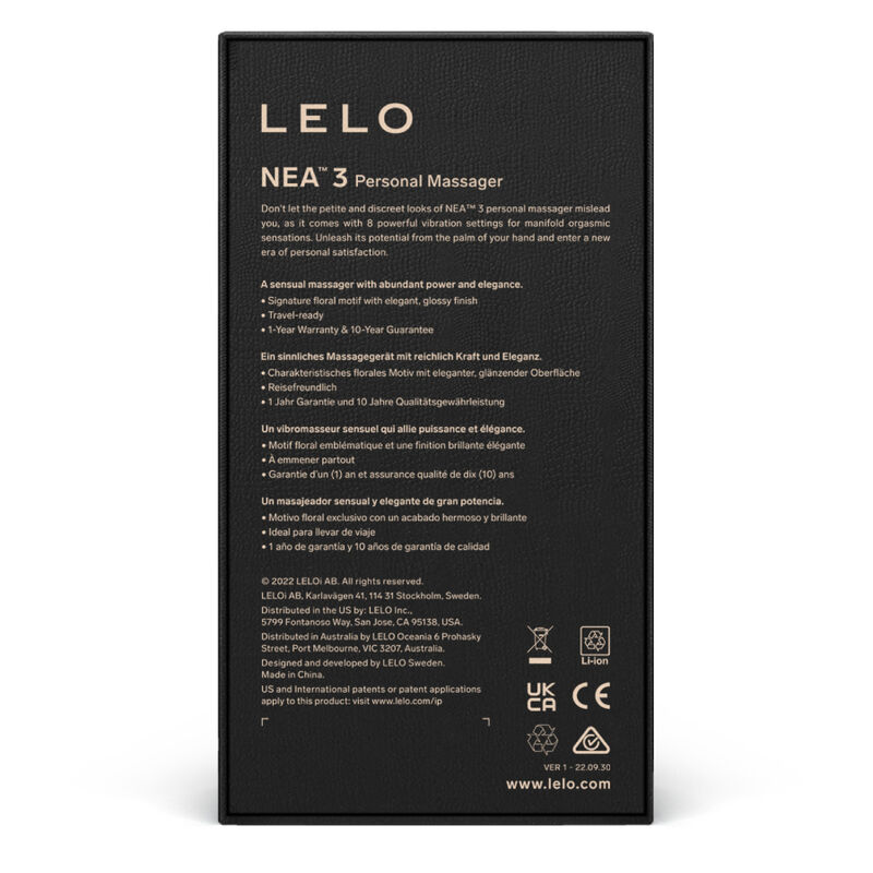 Lelo Nea 3 Personal Vibrator - 5