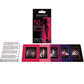 Kheper 50 Positions Of Bondage Cards