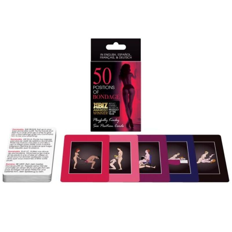 Kheper 50 Positions Of Bondage Cards - 2