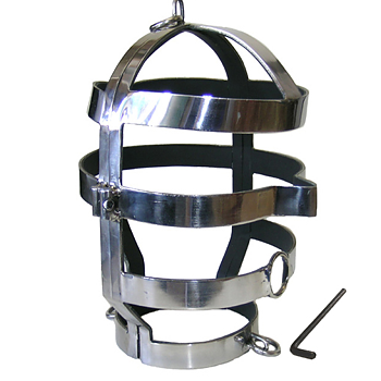 Metal Hard Mask With Steel Necklace