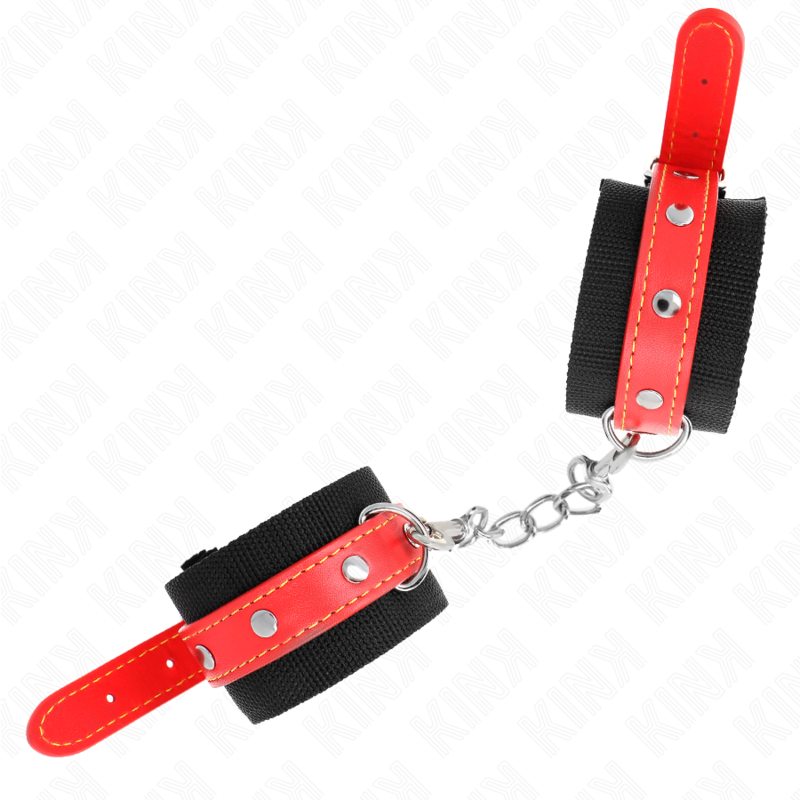 Wrist Nylon Wrist Restraints With Leatherette Adjustable 19 24 Cm X 5 Cm - 3