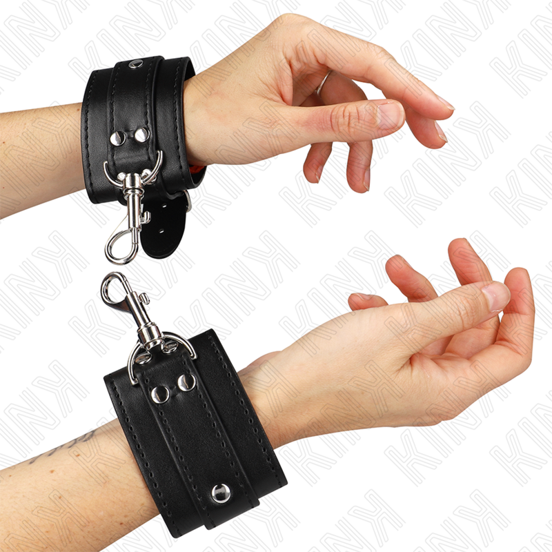 Wrist Lockable Dungeon Wrist Restraints Adjustable 21 28 Cm X 5 Cm