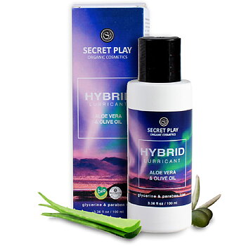 Secretplay Cosmetic Glidmedel Organic Hybrid 100 Ml