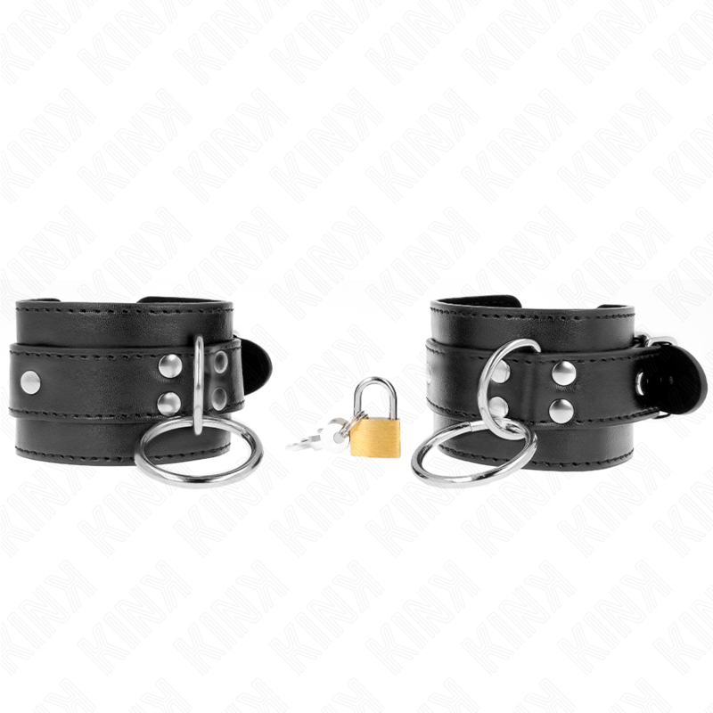 Wrist O Ring Locked Wrist Restraints Adjustable 20 28 Cm X 5 Cm - 2