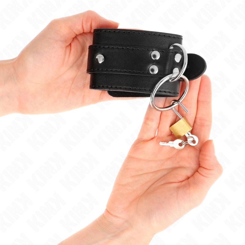 Wrist O Ring Locked Wrist Restraints Adjustable 20 28 Cm X 5 Cm - 4