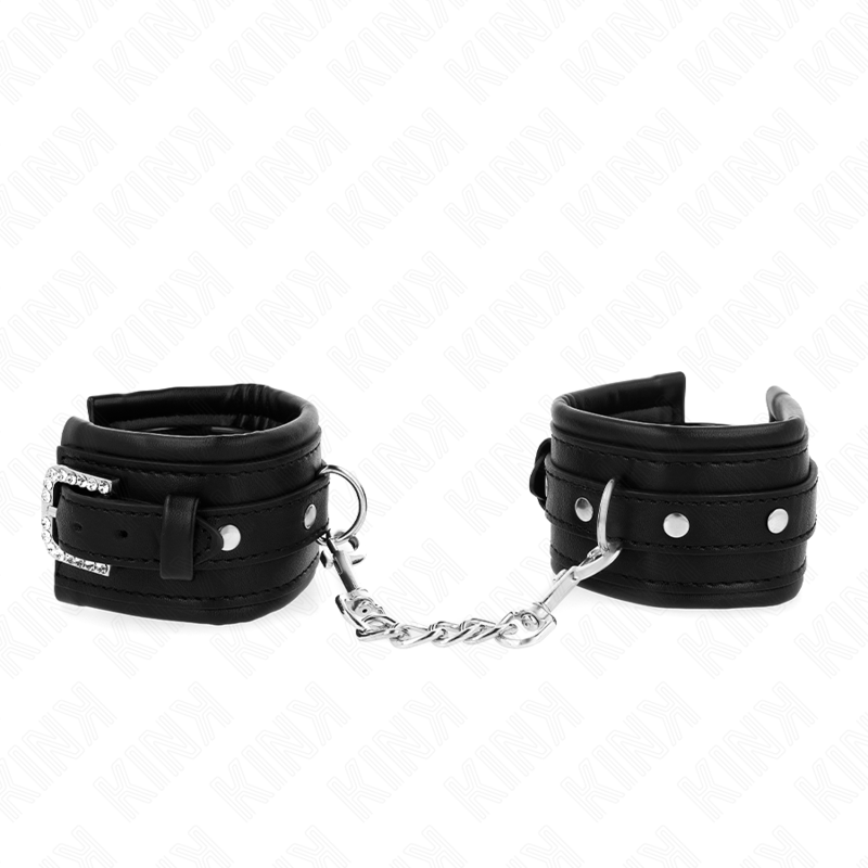 Wrist Rhinestone Buckle Wrist Restraints Adjustable 25 32 Cm X 5 Cm - 2