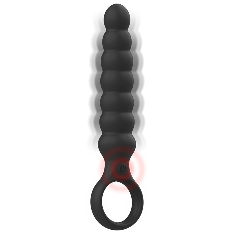 Black Silver Bob Powerful Silicone Anal Dilator
