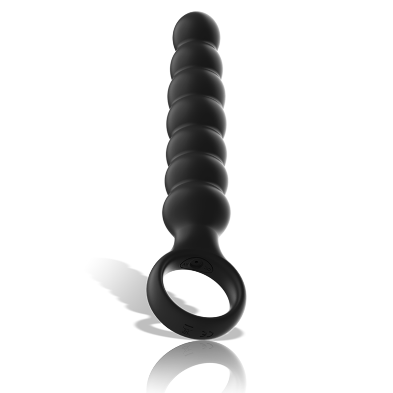 Black Silver Bob Powerful Silicone Anal Dilator - 3