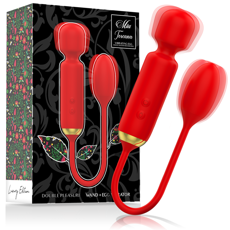 Mia Toscana Double Pleasure Wand Vibrating Egg