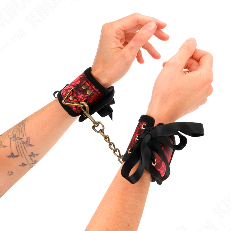 Wrist Scandal Wrist Restraints Lace Details 24 5 Cm X 6 5 Cm