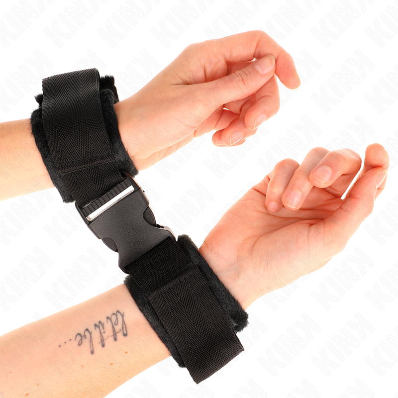 Wrist Nylon Bind Hook Loop Wrist Restraints Ajdustable 25 35 Cm X 6 Cm