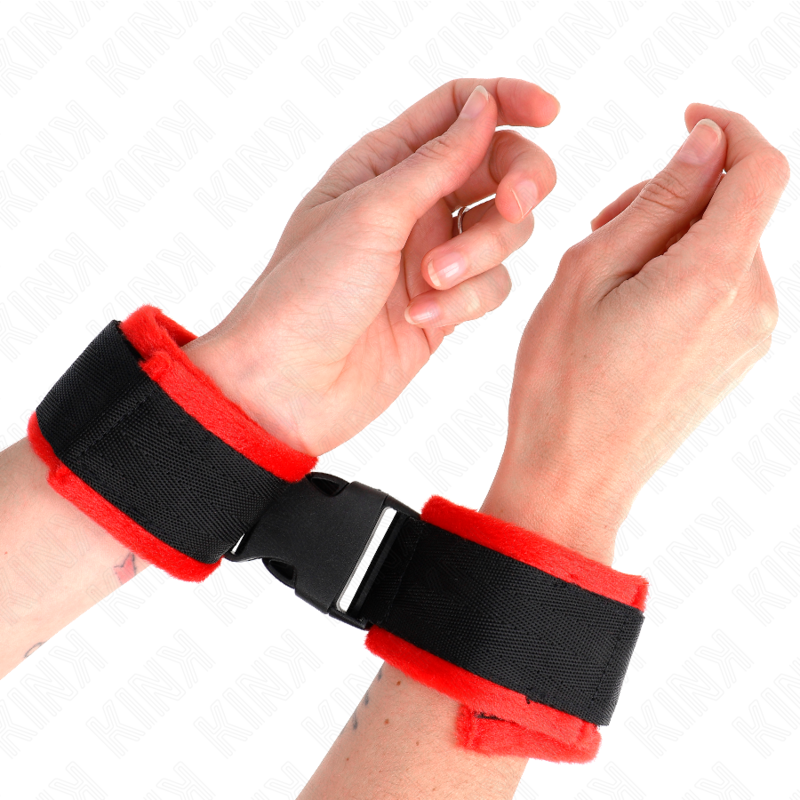 Wrist Nylon Bind Hook Loop Wrist Restraints Ajdustable 25 35 Cm X 6 Cm