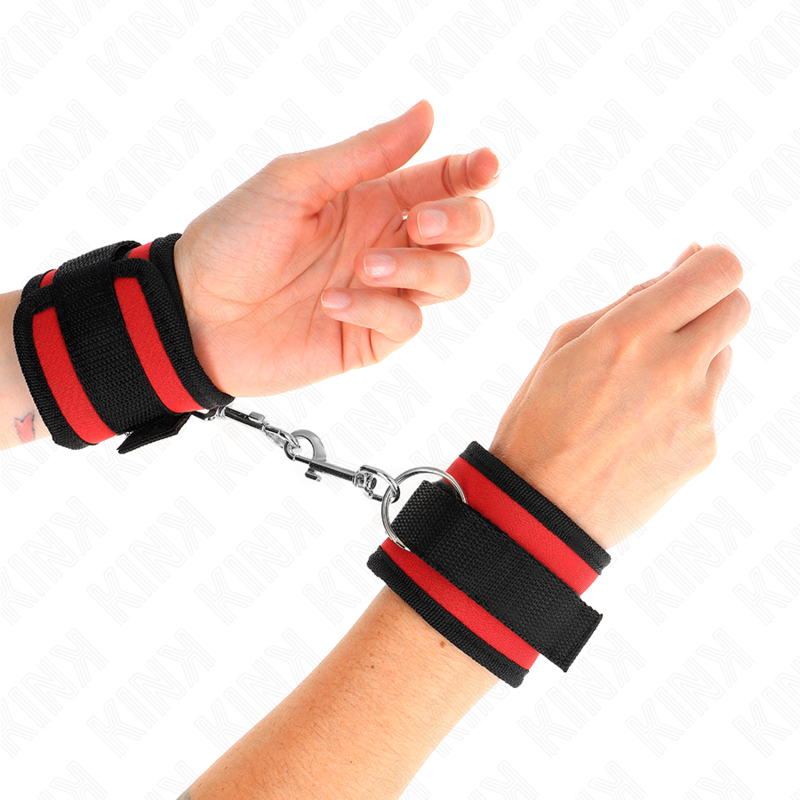 Wrist Nylon Bind Hook Loop Wrist Restraints Adjustable 18 35 Cm X 6 Cm