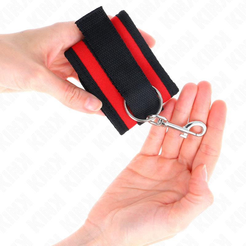 Wrist Nylon Bind Hook Loop Wrist Restraints Adjustable 18 35 Cm X 6 Cm - 4