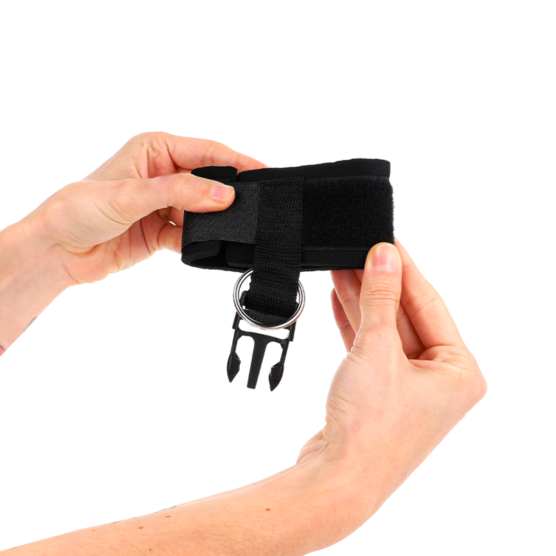 Wrist Neoprene Hook Loop Fastener Wrist Restraints Adjustable 22 34 Cm - 4