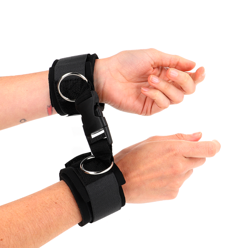Wrist Neoprene Hook Loop Fastener Wrist Restraints Adjustable 22 34 Cm