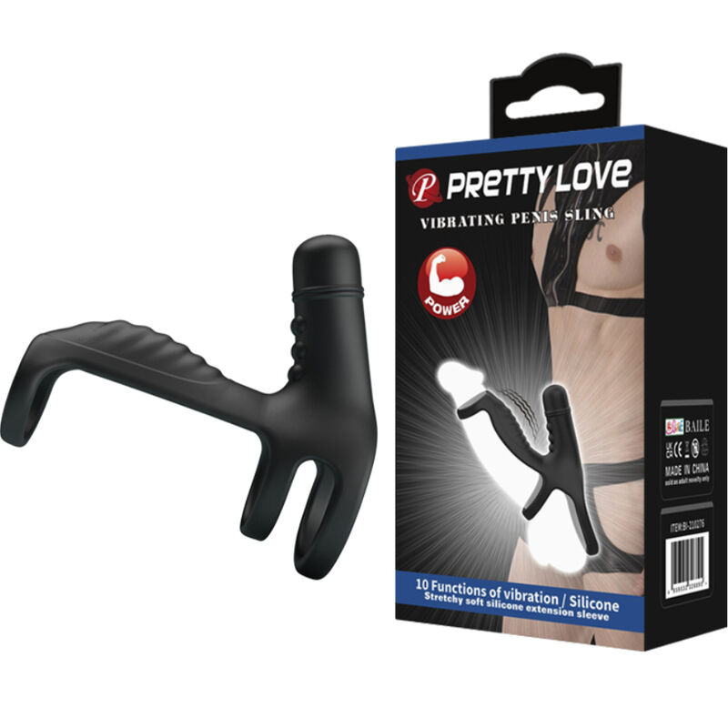 For Him Pretty Love Elastic Soft Silicone Extension Sleeve - 2