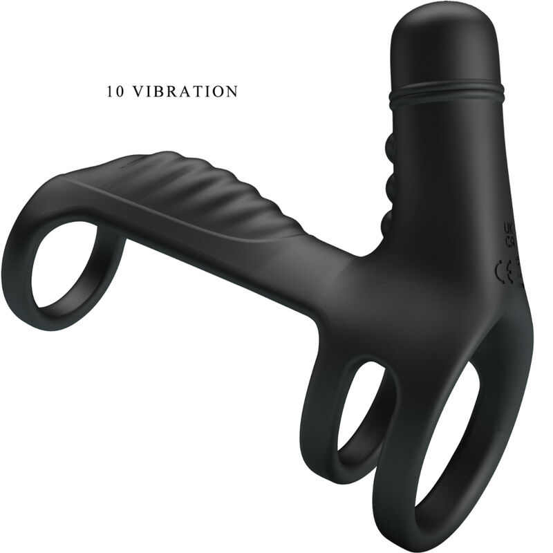 For Him Pretty Love Elastic Soft Silicone Extension Sleeve - 4
