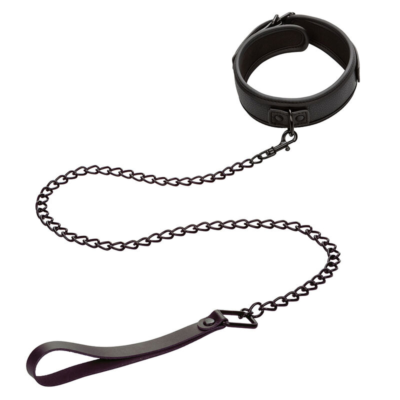 Calexotics Nocturnal Collar Leash Leather Adjustable - 3