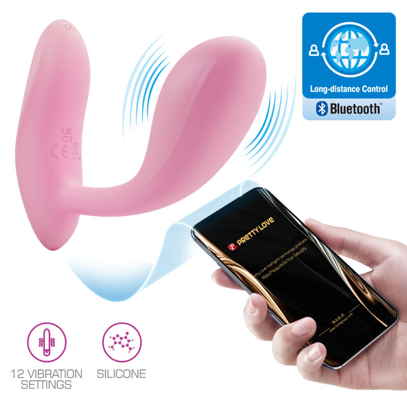 APP Pretty Love Baird G Spot 12 Vibrations Rechargeable APP