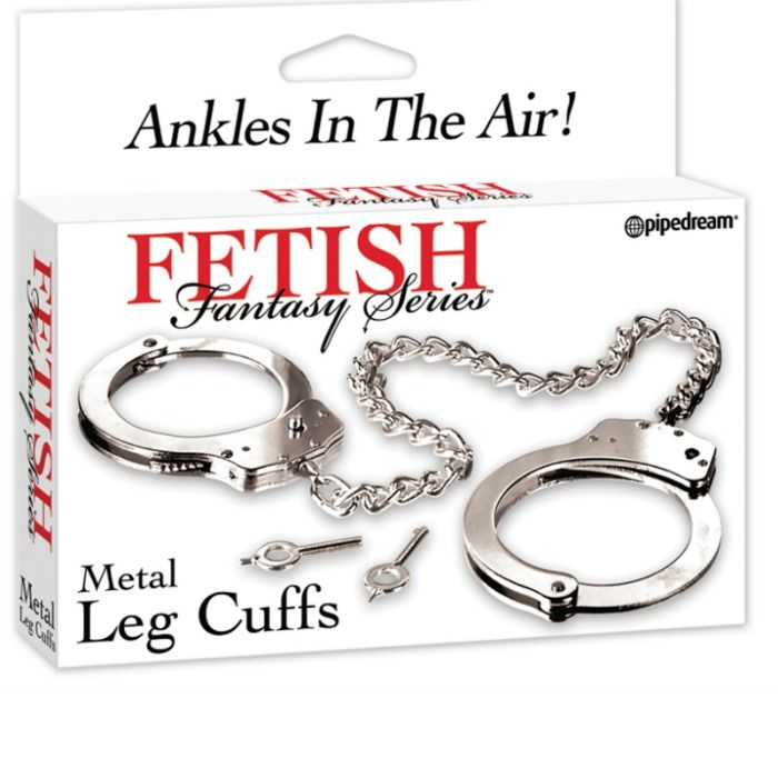 Fetish Fantasy Metal Leg Cuffs - 2