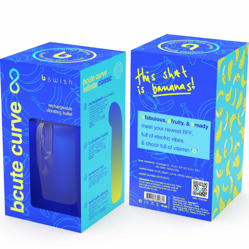 Swish Bcute Curve Infinite Classic Limited Edition Silicone Rechargeable Vibrator - 5