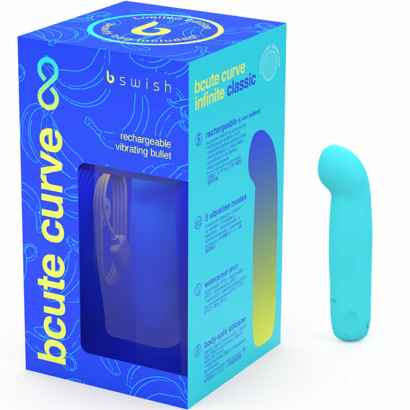 Swish Bcute Curve Infinite Classic Limited Edition Silicone Rechargeable Vibrator - 4