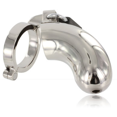 Metal Hard Brig Chastity Ring
