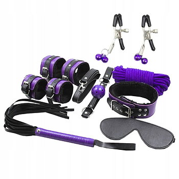 Secretplay Fetish BDSM Set Purble