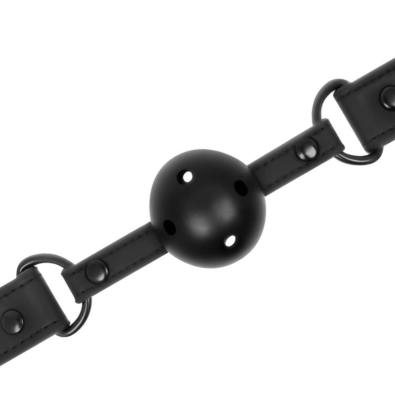 Fetish Submissive Bondage Vegan Breathable Gag - 4