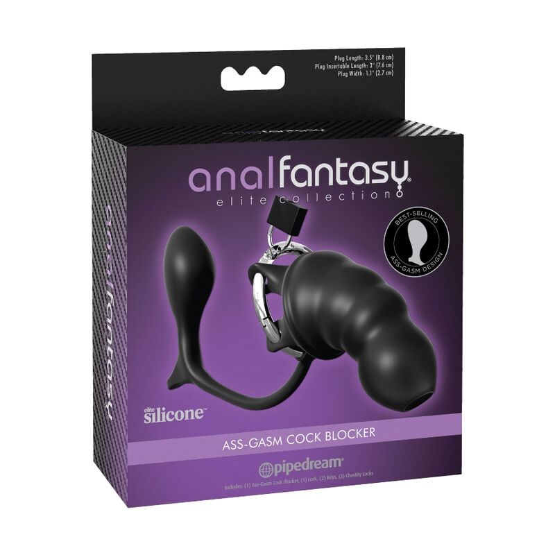 Anal Fantasy Elite Gasm Cock Blocker - 2