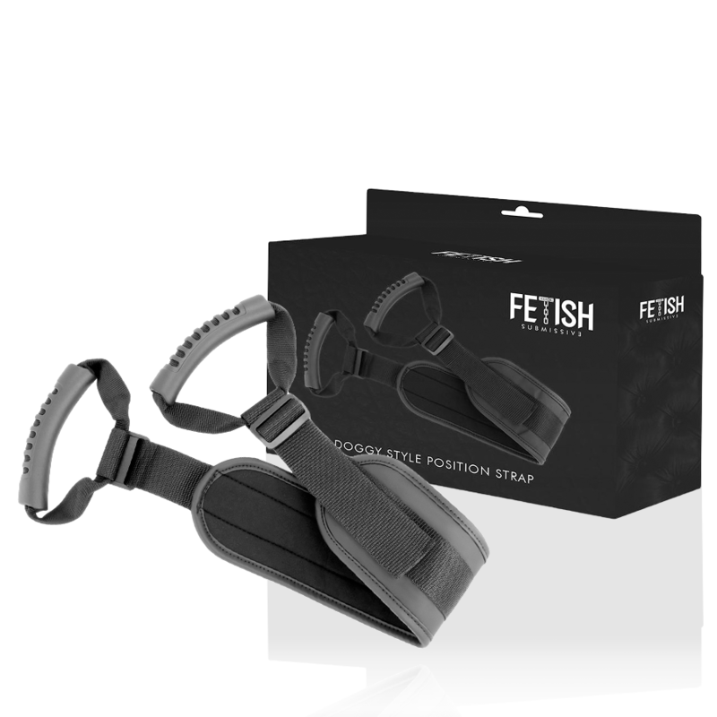 Fetish Submissive Bondage Doggy Harness With Noprene Lining - 2