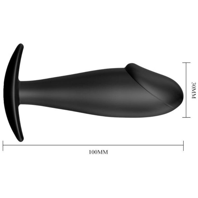 Anal Toys Pretty Love Anal Plug Silicone Penis Form - 5