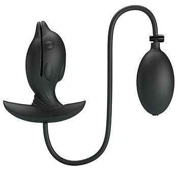 Anal Toys Pretty Love Inflatable Rechargeable Delfin Anal Plug