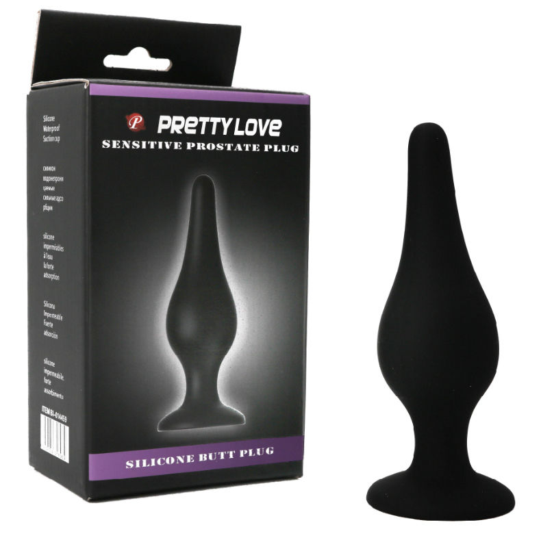 Anal Toys Pretty Love Ergonomic Silicone Plug 14 Cm - 2