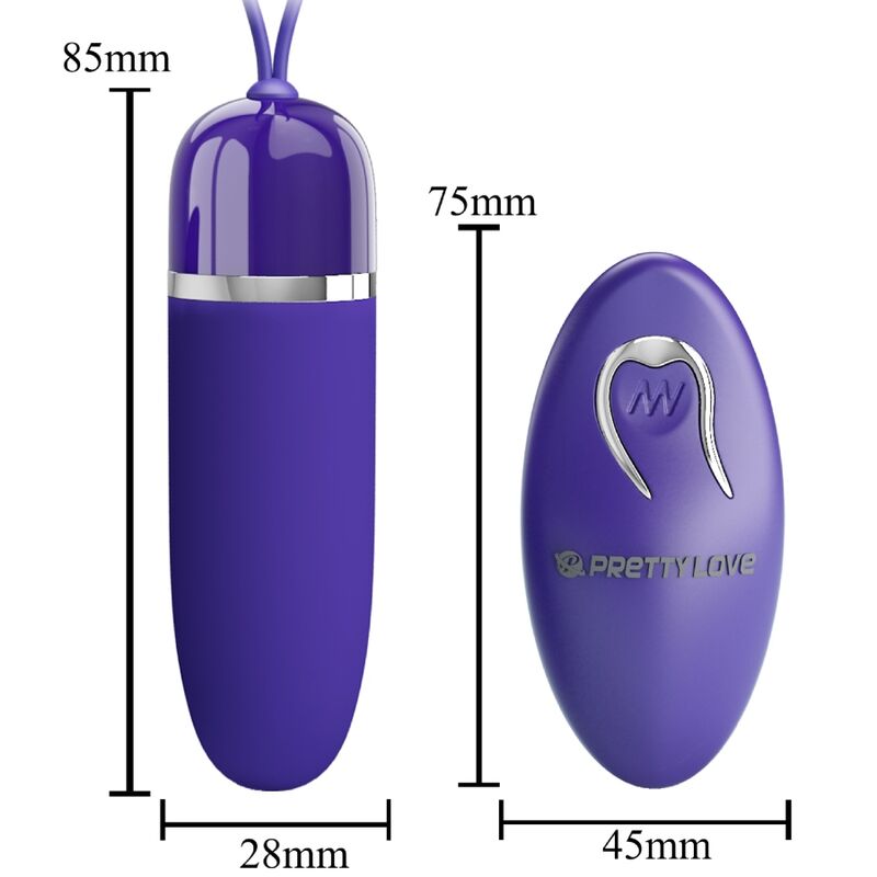 Remote Control Pretty Love Darlene Youth Mini Vibrating Bullet - 4