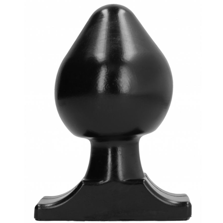All Black Anal Plug 19 Cm - 2