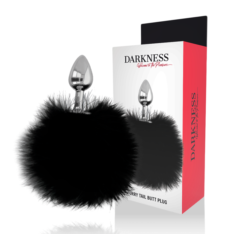 Darkness Anal Extra Anal Buttplug With Tail 7 Cm