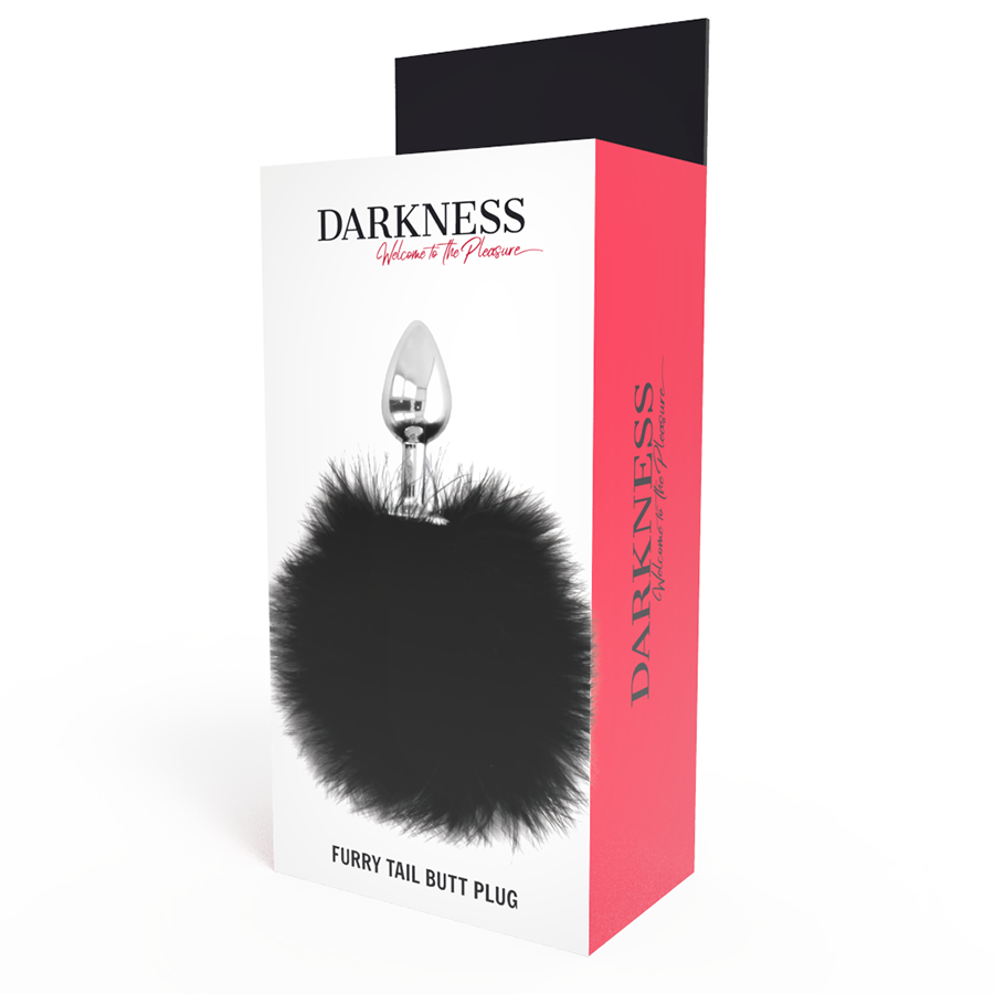 Darkness Anal Extra Anal Buttplug With Tail 7 Cm - 4